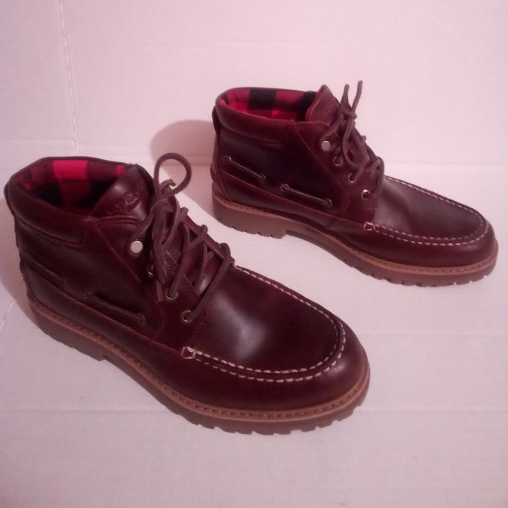 Sperry Men's Lug Chukka Leather Boots size 8.5